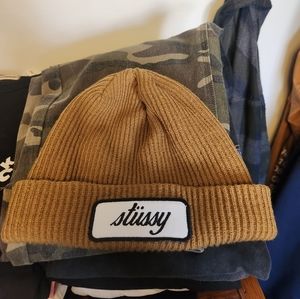 Stussy beanie and huf long sleeve